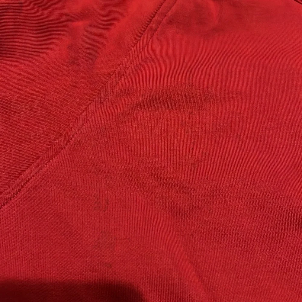 Burberry London Men's Dark Red 1/4 zip sweatshirt Large - Picture 10 of 10